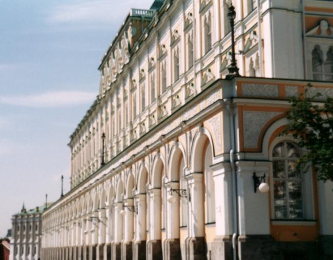 Putin's official residence in the Kremlin