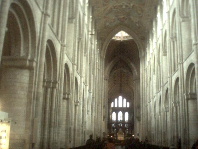 Inside Ely Cathedral