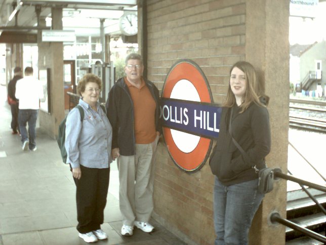 Waiting for the tube