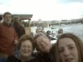 Mum, Dad and Holly on the boat to Greenwich