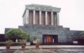 Uncle Ho's mausoleum, designed by the Soviets.  He was in Russia getting re-stuffed when we visited.