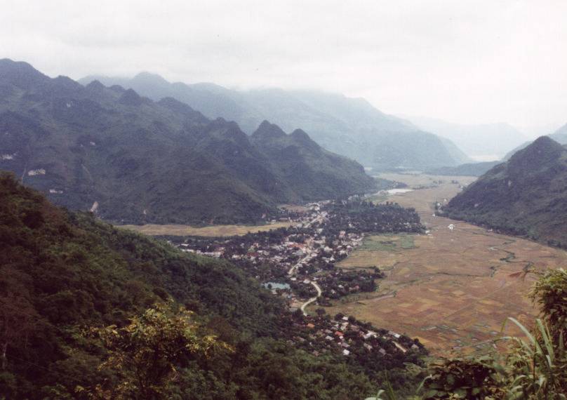 On the first night of our tour of North-West Vietnam we stopped at this village.