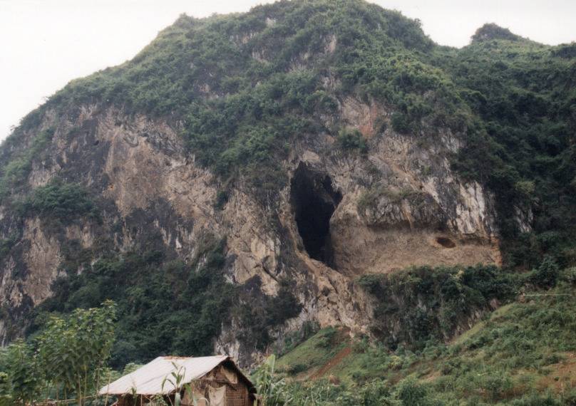 We stopped in the middle of nowhere to check out this cave.