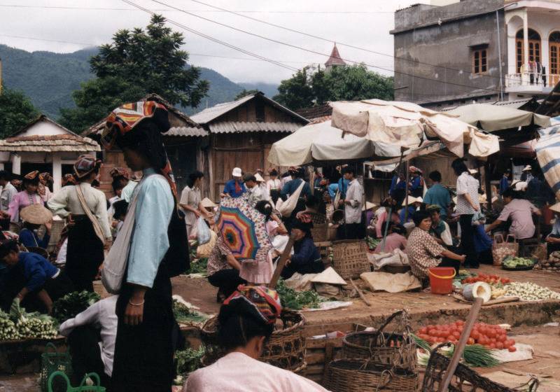 A market in the North West.