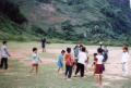 After their guidance we rewarded the kids to a game of frisbee.