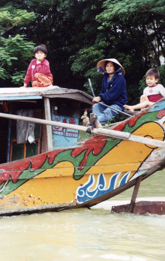 A boat ride on the Perfume River.  Numerous tombs of Vietnamese emperors line the river from when Hue was the capital of the country.